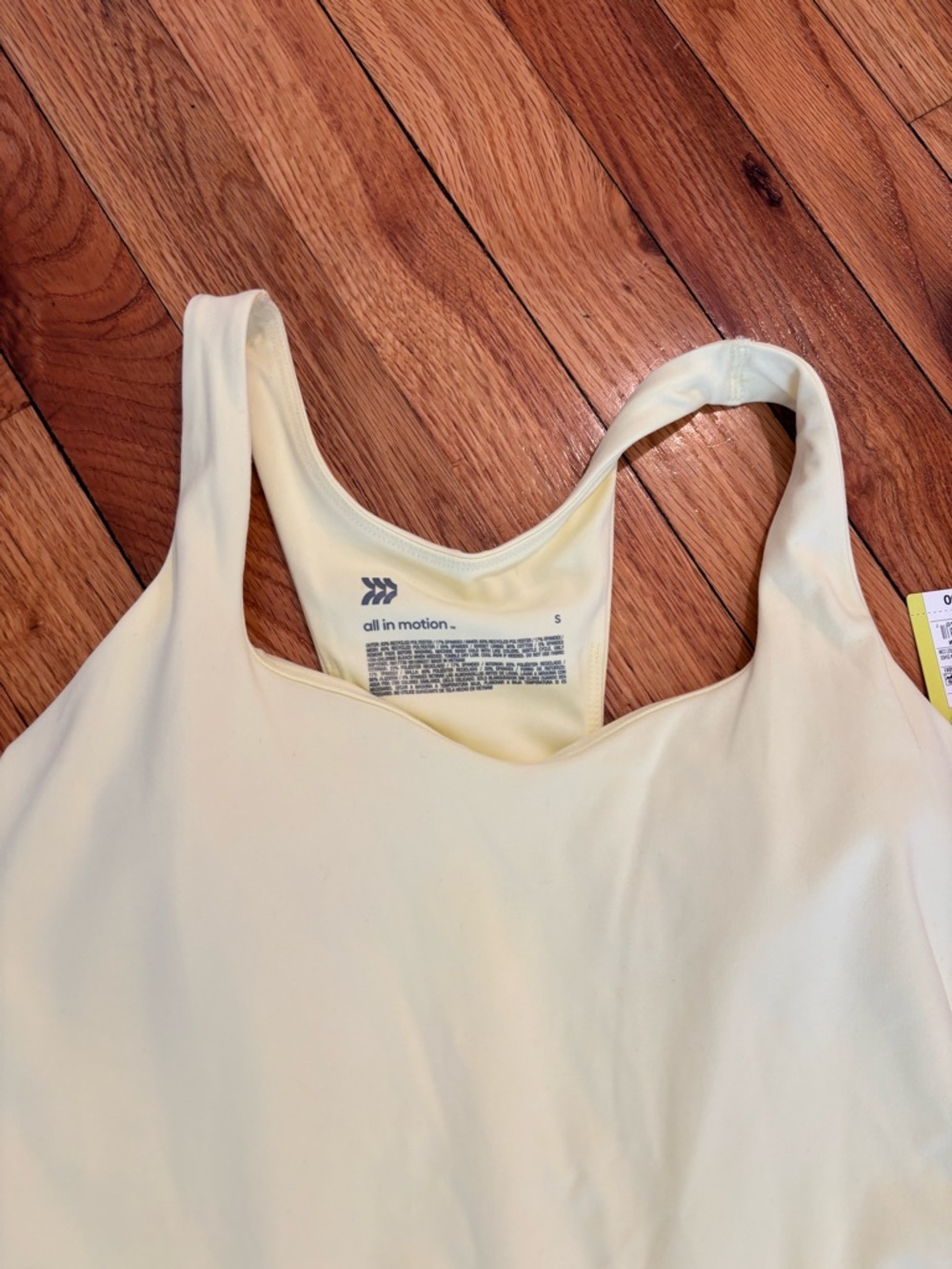 All In Motion Active Dress Skort NWT SMALL YELLOW - Picture 2 of 8